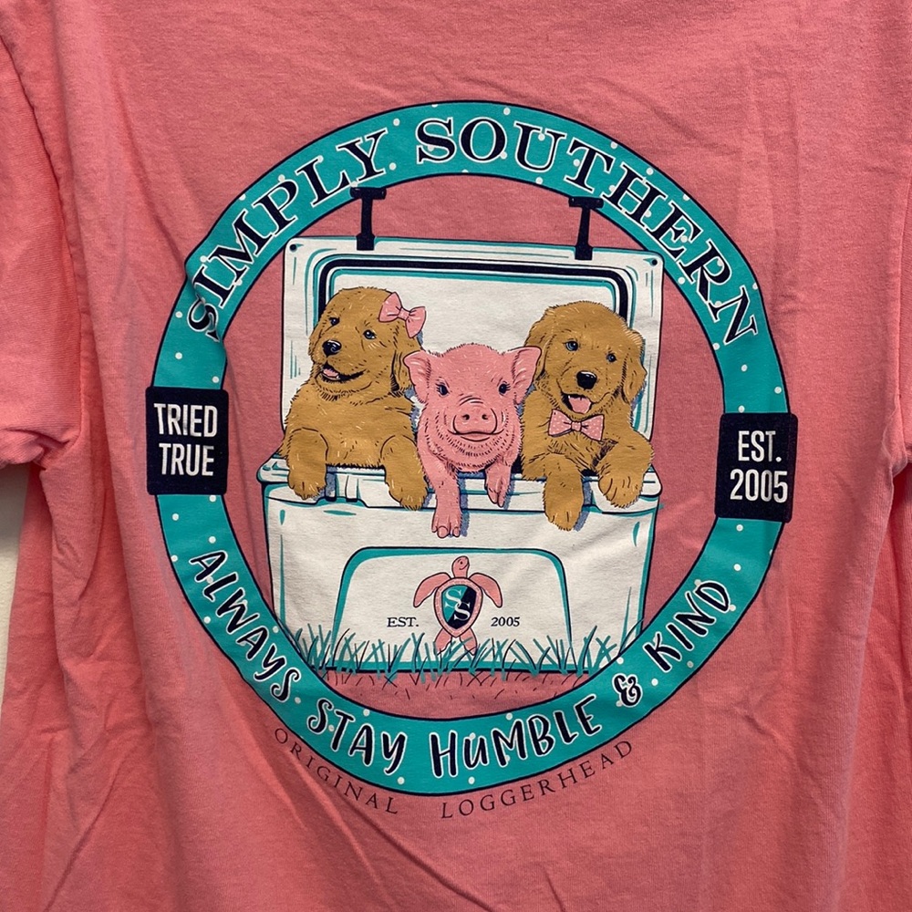 Simply southern always stay humble and kind tshirt